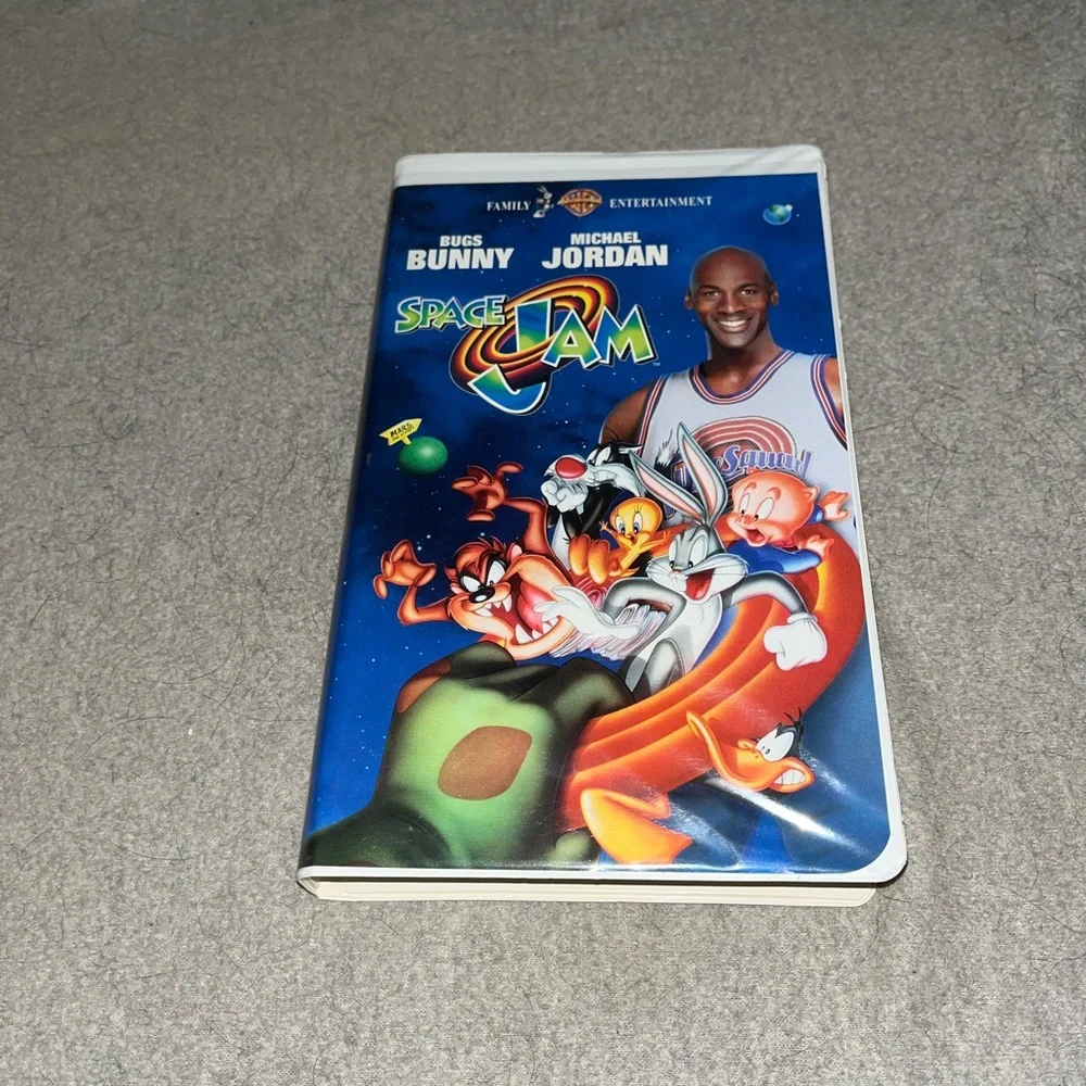 Warner Bros Space Jam VHS Movie